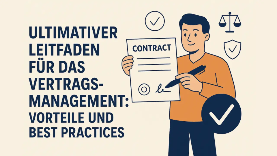 Ultimativer Leitfaden für das Vertragsmanagement