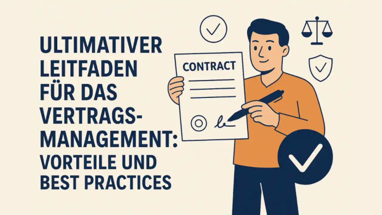 Ultimativer Leitfaden für das Vertragsmanagement: Vorteile und Best Practices