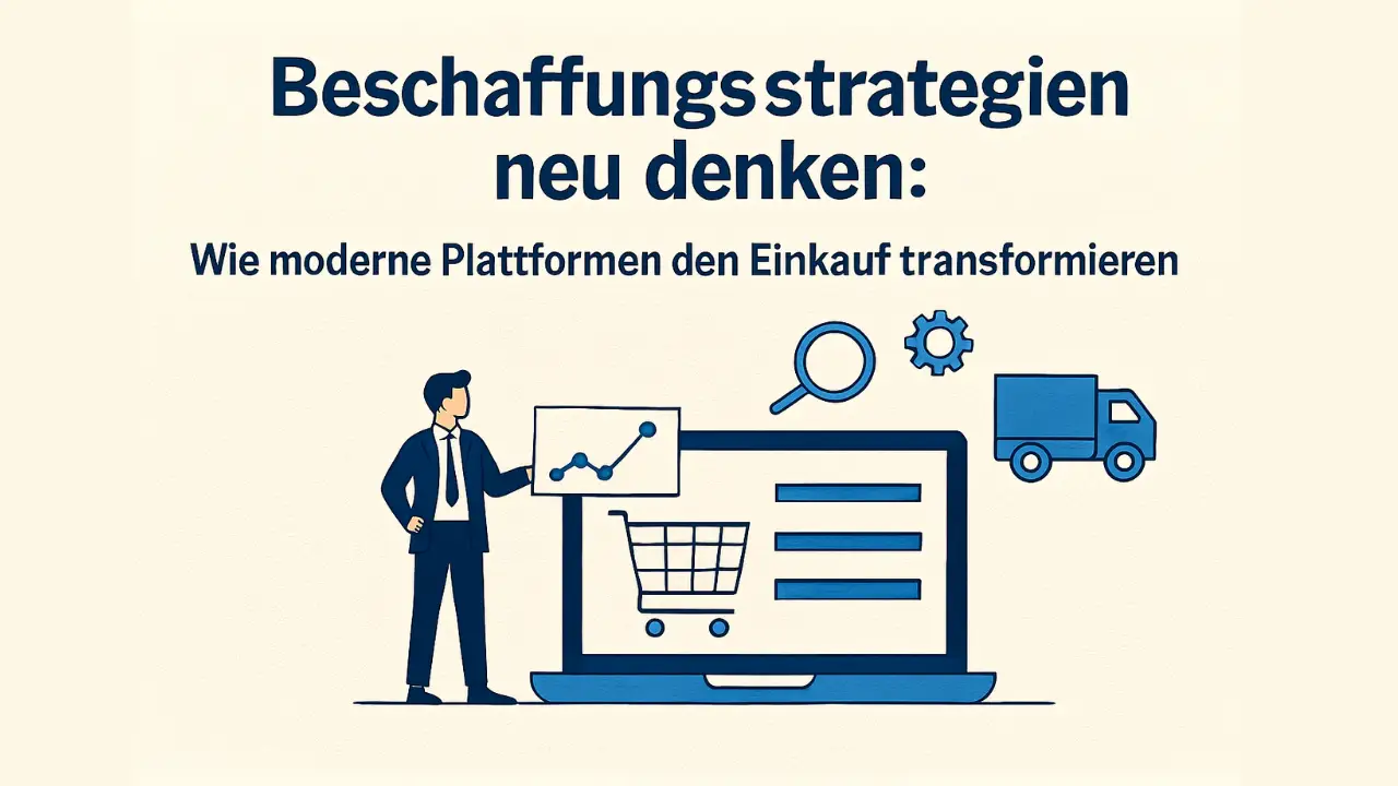 Beschaffungsstrategien neu denken: Wie moderne Plattformen den Einkauf transformieren