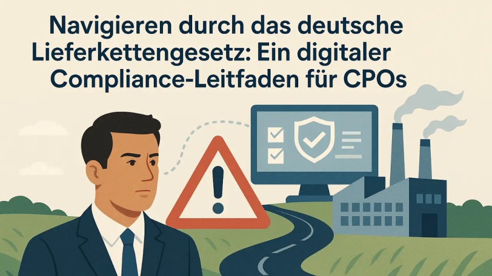 Lieferkettensorgfaltspflichtengesetz (LkSG) digital umsetzen