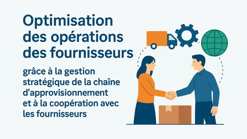 gestion stratégique des fournisseurs