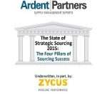 What are the 4 Pillars of Strategic Sourcing?