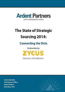 Ardent Partners The State of Strategic Sourcing-2014