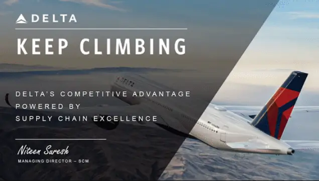 Deltas Competitive Advantage Powered by Supply Chain Excellence