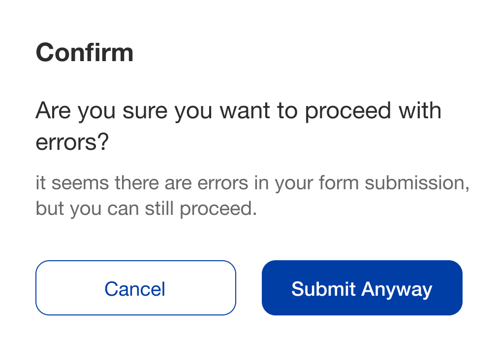 confirm