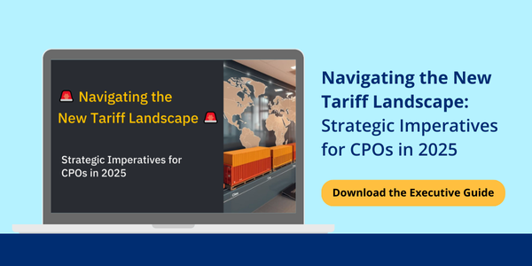 tariff impact on procurement