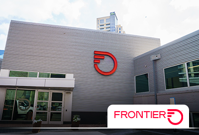 Website thumbails with logo-Frontier