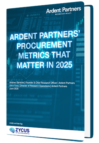 Ardent Partners’ Procurement Metrics That Matter in 2025