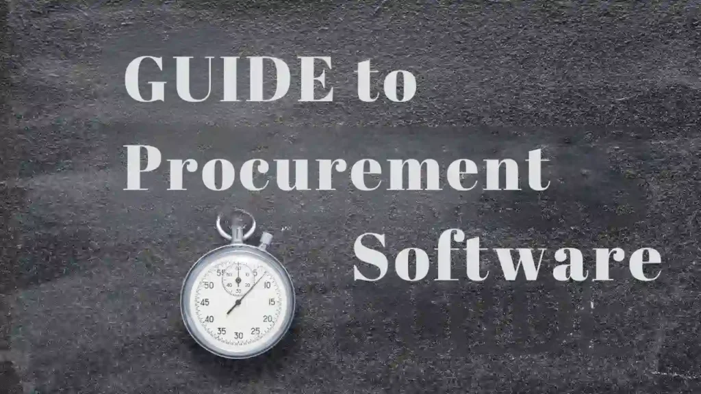 Procurement Software for Small Business