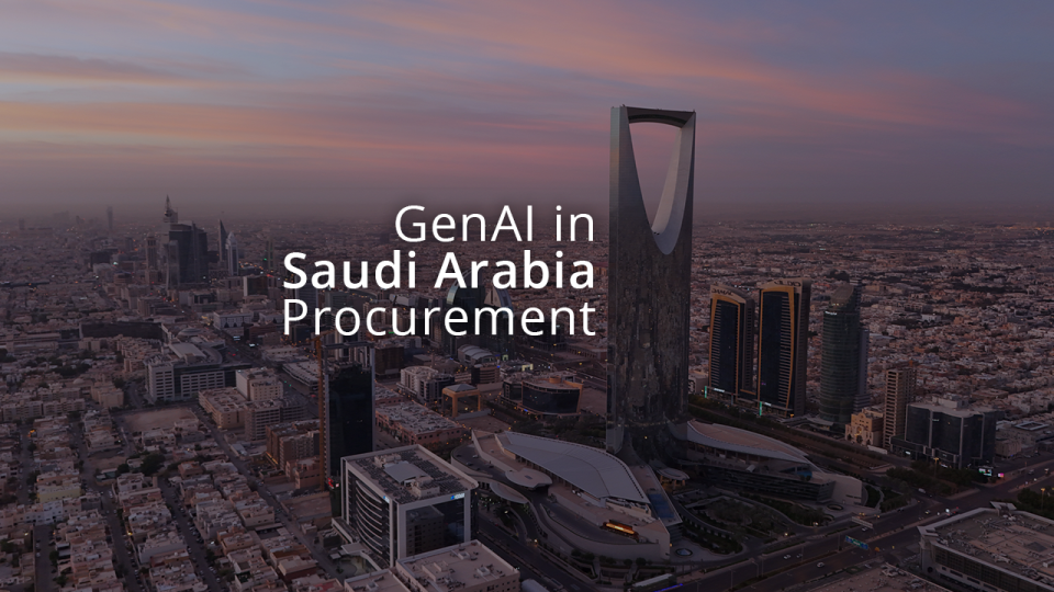 genai in saudi procurement
