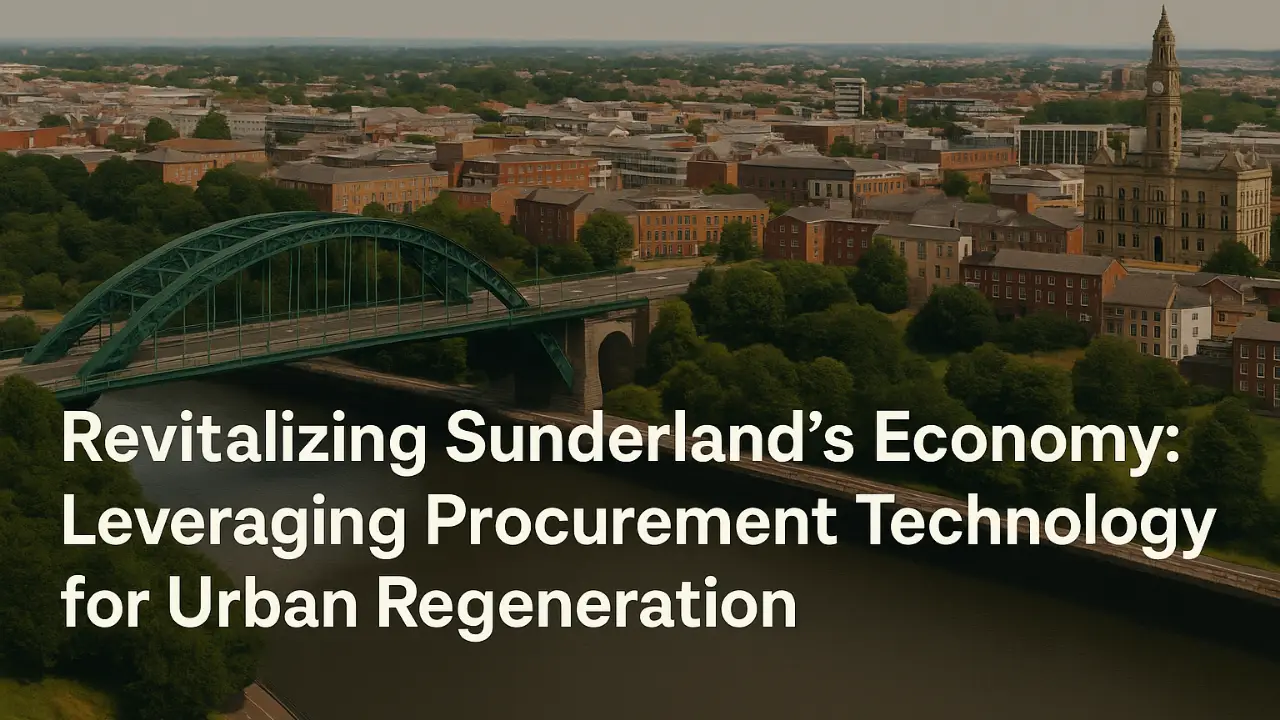 Sunderland Procurement: How Technology Is Powering £2 Billion Urban Regeneration