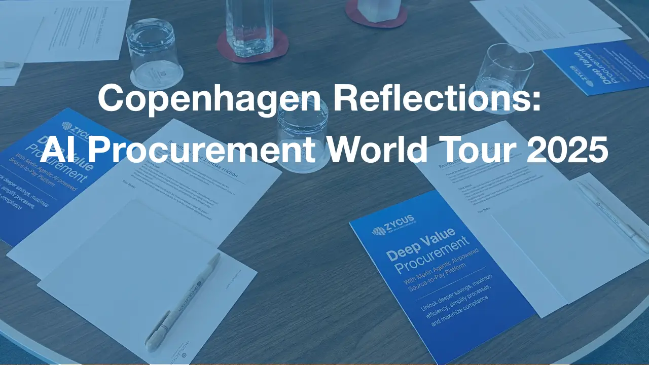AI Procurement World Tour 2025: Copenhagen Insights by Zycus