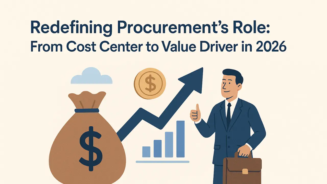 Procurement Value Driver: CPOs’ 2026 Transformation