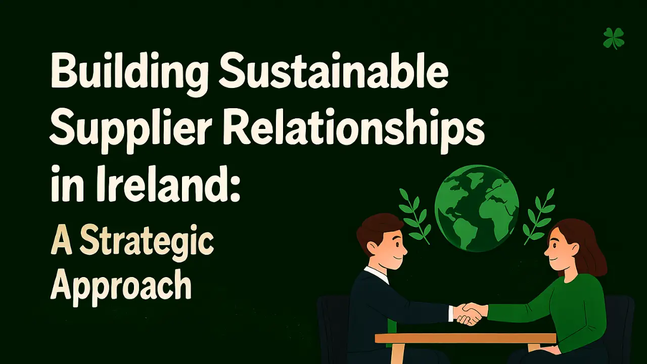 sustainable procurement Ireland