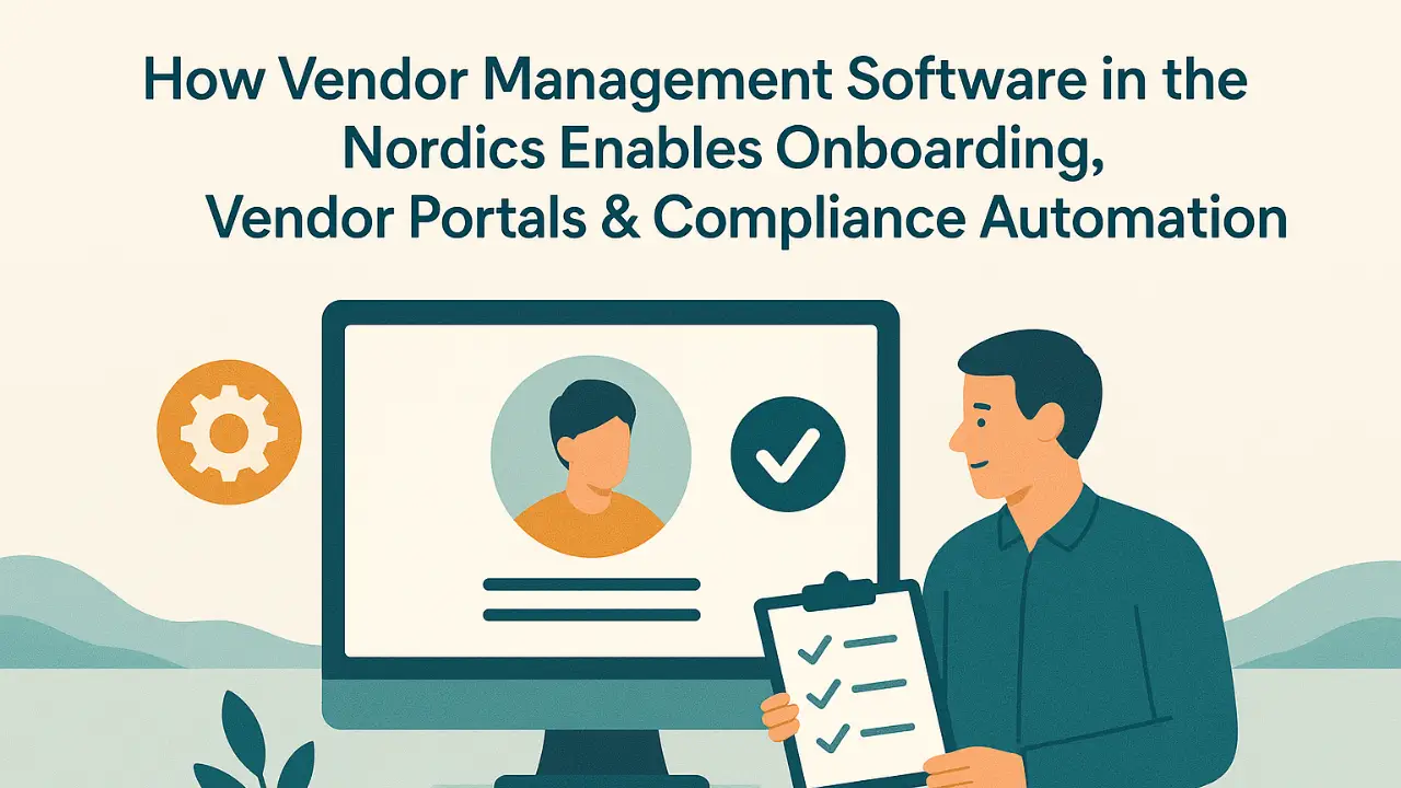 vendor management software in Nordics