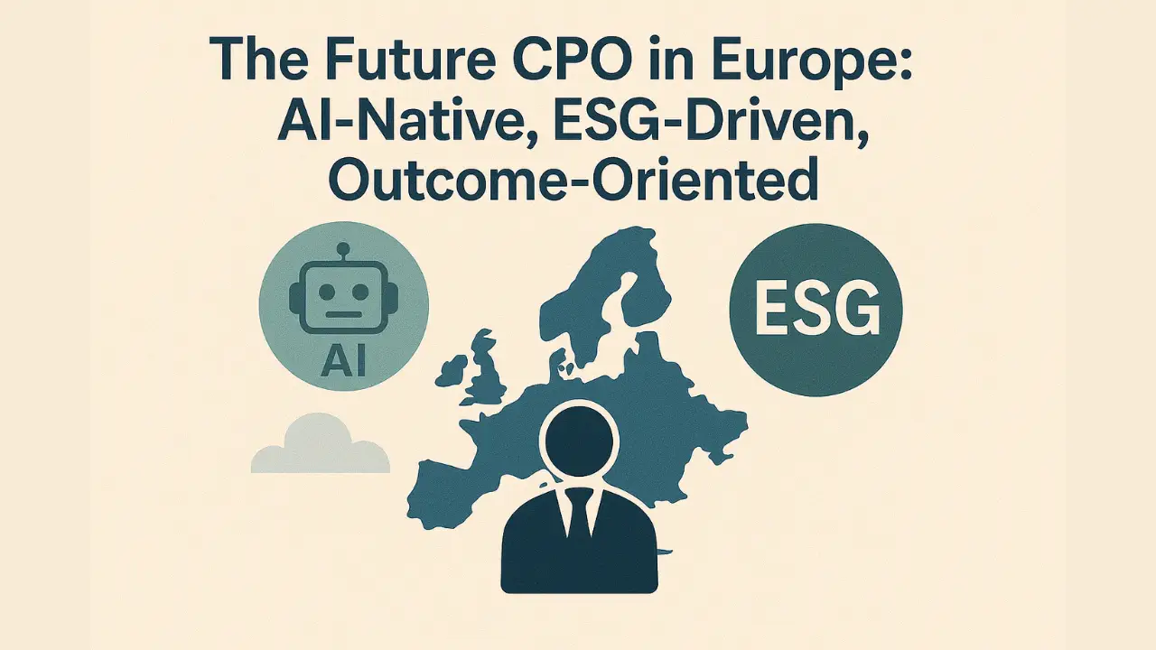 The Future CPO in Europe: AI, ESG & Outcome Leadership