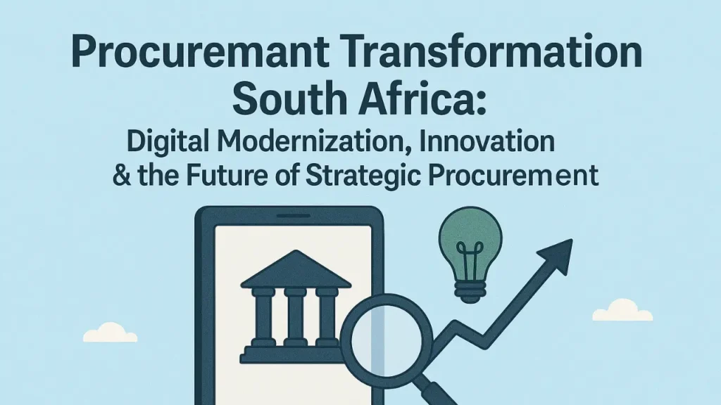 Procurement Transformation South Africa: Digital Modernization, Innovation & the Future of Strategic Procurement
