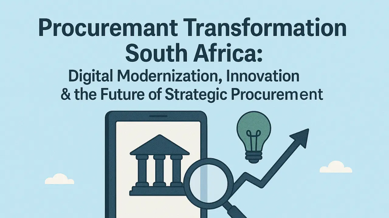 Procurement Transformation South Africa: Digital Modernization, Innovation & the Future of Strategic Procurement