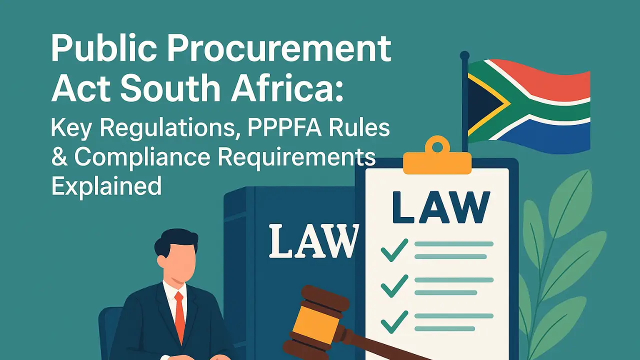Public Procurement Act South Africa