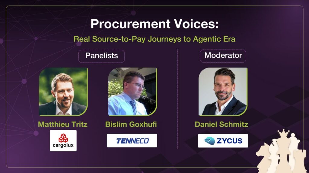 Procurement Voices: Real S2P Journeys in the Agentic AI Era with Cargolux Airlines and Tenneco