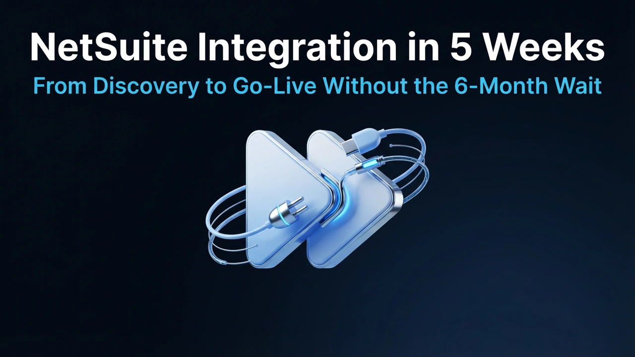 NetSuite Procurement Software Integration in 5 Weeks