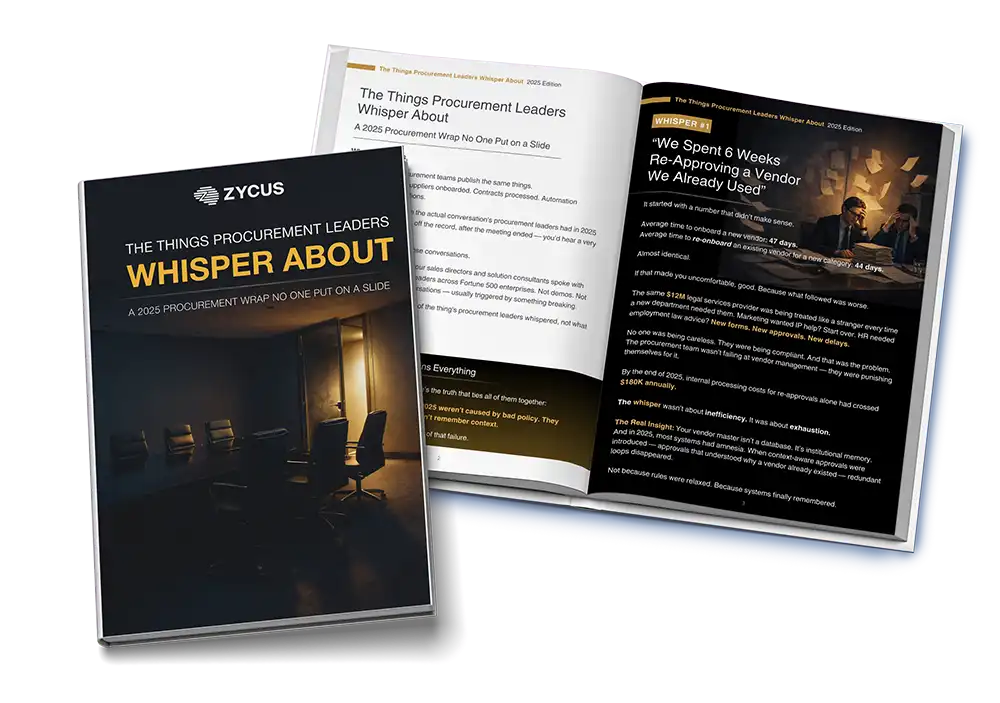 The Things Procurement Leaders Whisper About