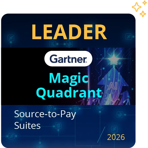 Leader - Gartner Magic Quadrant Source-to-Pay Suites 2026